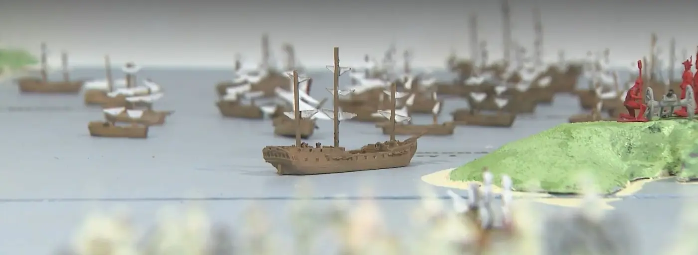 Mathews Museum’s Battle of Cricket Hill Diorama Featured by WAVY